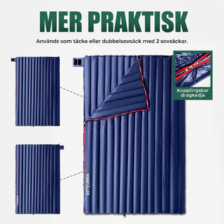 Ultralätt sovsäck med gåsdun